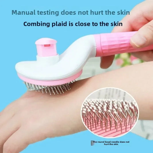 Professional Deshedding Brush for Dogs & Cats